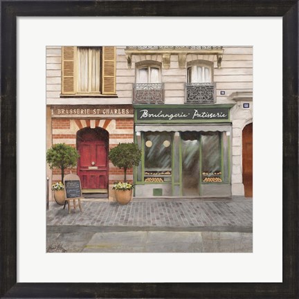 Framed French Store I Print