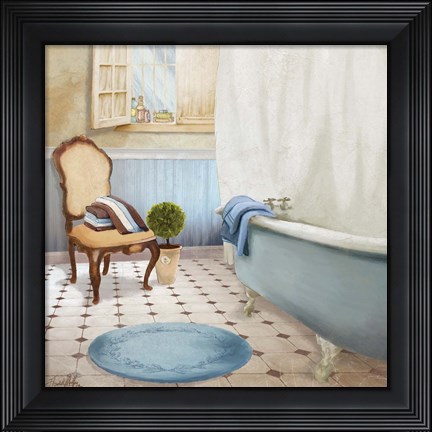 Framed Sundance Bath I Print