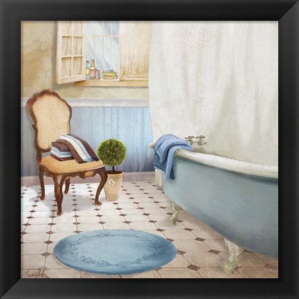 Framed Sundance Bath I Print