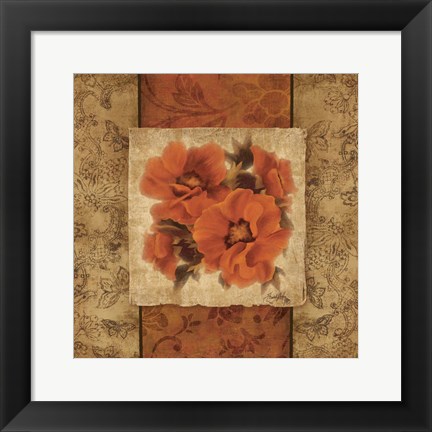 Framed Spice Flower II Print