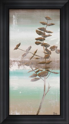 Framed Winter Beach I Print
