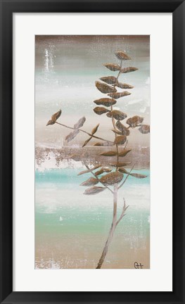 Framed Winter Beach I Print