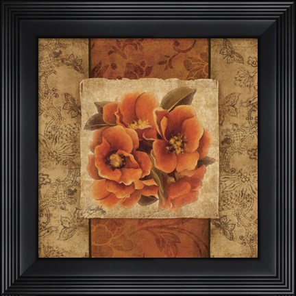 Framed Spice Flower I Print
