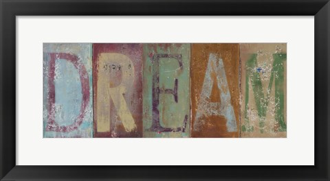 Framed DREAM Print