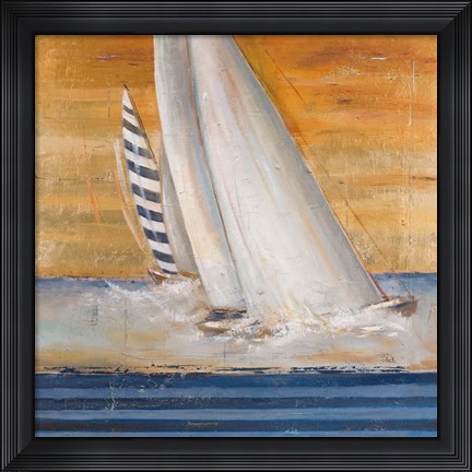 Framed Veleros I Print