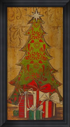 Framed Christmas Tree I Print