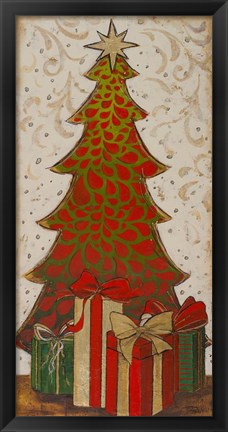 Framed Christmas Tree II Print