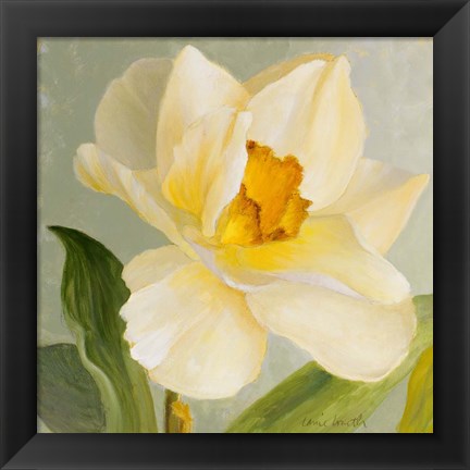 Framed Daffodil Sky I Print