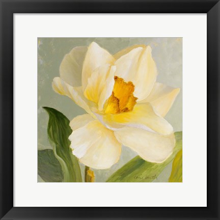 Framed Daffodil Sky I Print