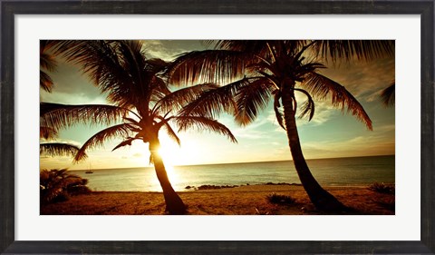 Framed Bimini Sunset II Print