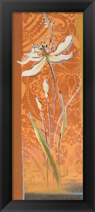 Framed Fancy Floral II Print