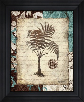 Framed Secret Fern III Print