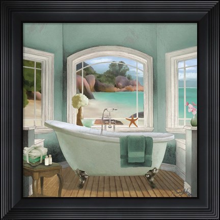 Framed Oceanview II Print