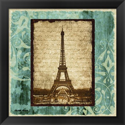 Framed Parisian Trip I Print