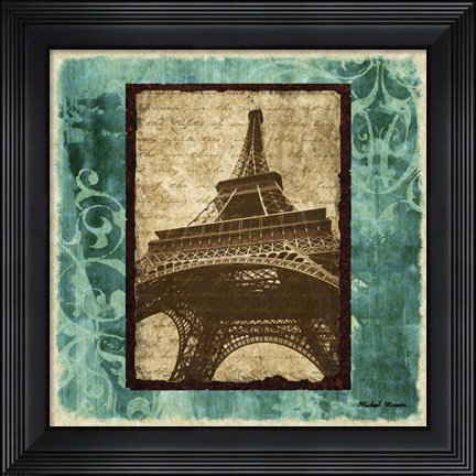 Framed Parisian Trip II Print
