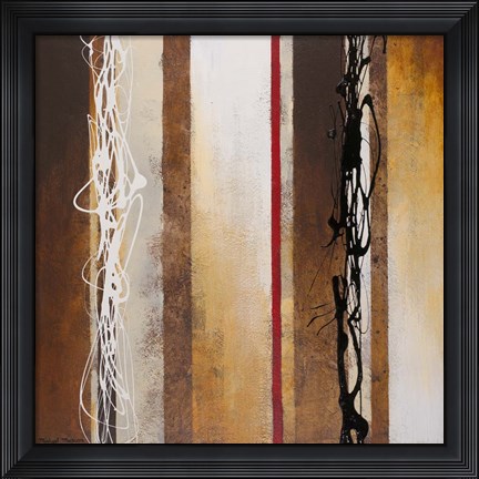 Framed Breaking Loose II Print