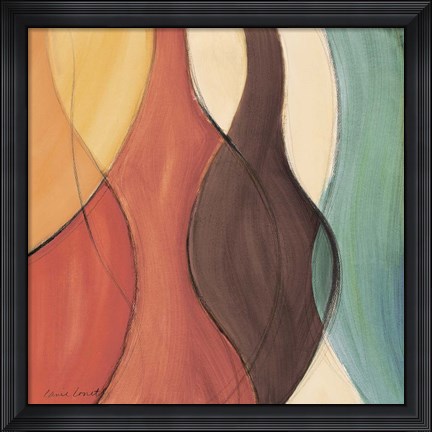 Framed Convergence II Print