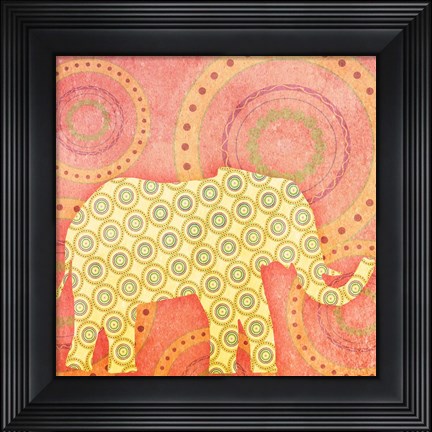 Framed Elephant Print