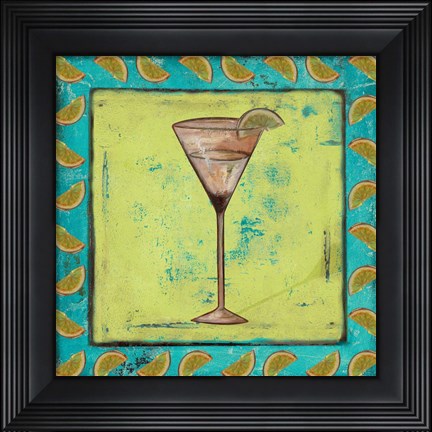 Framed Lime Coctelito Print