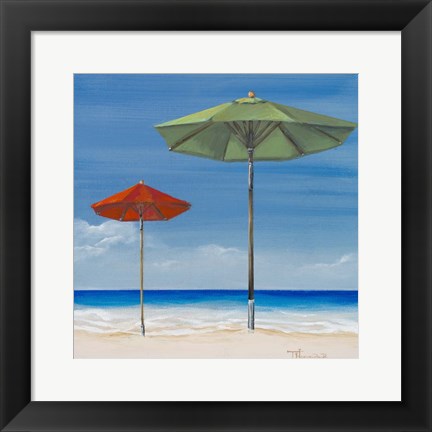 Framed Coastal Scene II Print