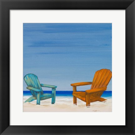 Framed Coastal Scene IV Print