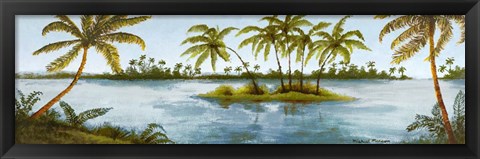 Framed Cool Tropics I Print