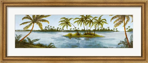 Framed Cool Tropics I Print