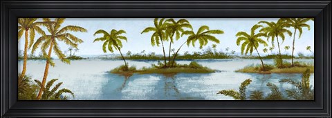 Framed Cool Tropics II Print