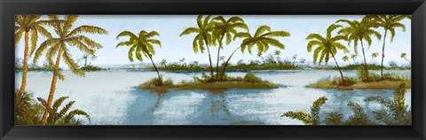 Framed Cool Tropics II Print