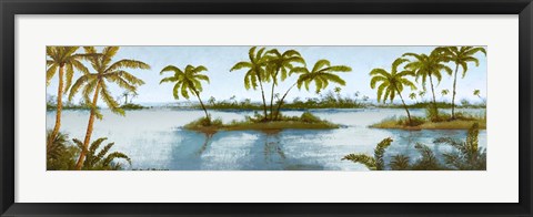 Framed Cool Tropics II Print