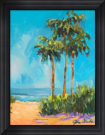 Framed Solitude I Print