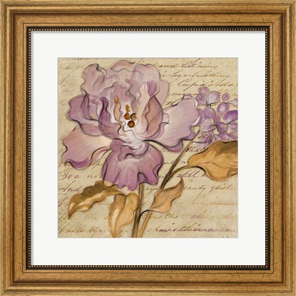 Framed Lilac Dream II Print
