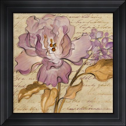 Framed Lilac Dream II Print