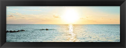 Framed Bimini Horizon I Print