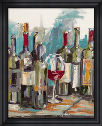 Framed Uncorked I Print