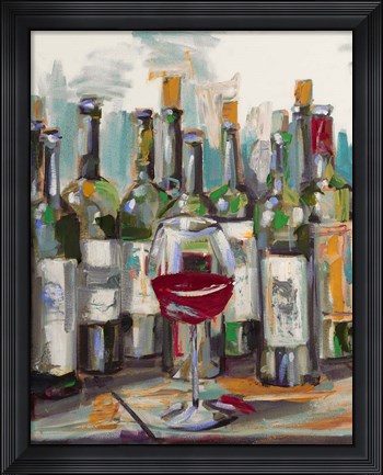 Framed Uncorked II Print