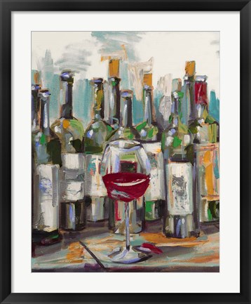 Framed Uncorked II Print