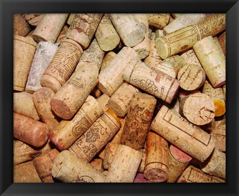 Framed Corks I Print