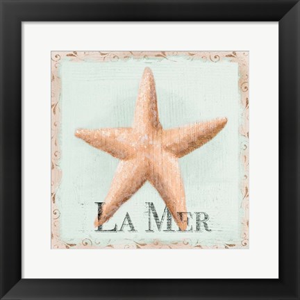 Framed La Mer Print
