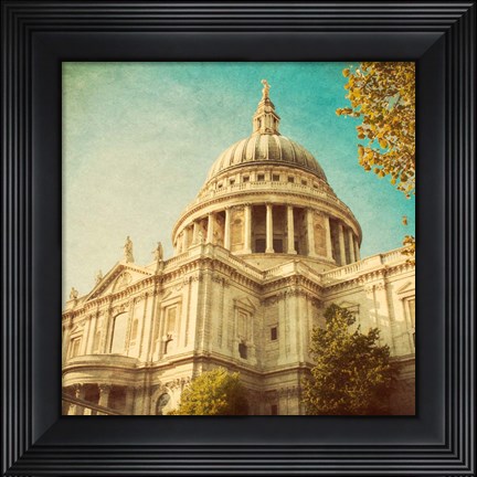 Framed London Sights III Print