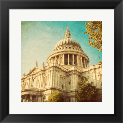 Framed London Sights III Print