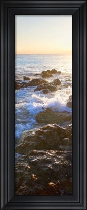 Framed Bimini Coastline II Print