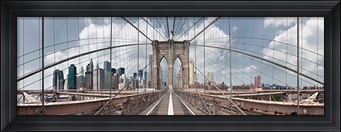 Framed Brooklyn Bridge Print