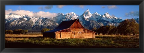 Framed Alma Moulton Barn Print