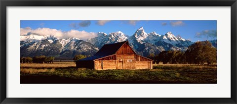 Framed Alma Moulton Barn Print