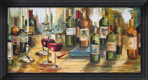 Framed Wine Room Print