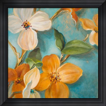 Framed Bella Fiori II Print