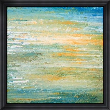 Framed Winter Sunset Print