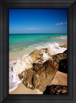 Framed Rising Tide I Print