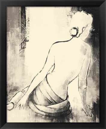 Framed Figurative Woman I Print